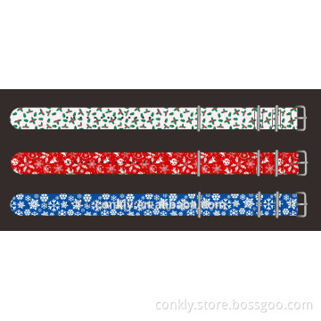 Christmas nato bracelet,christmas nato Watch straps,nato Straps